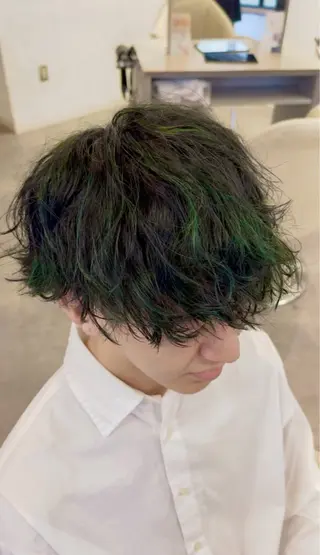 ショート カラー メンズ メンズ指名多数!! SiLO 田島のヘアスタイル