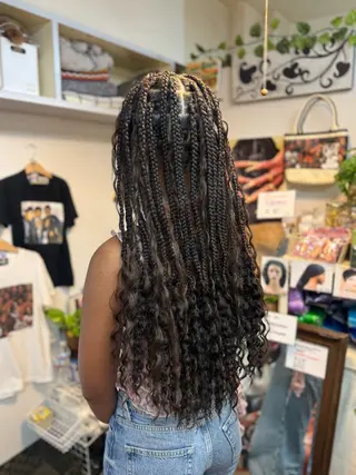 ロング パーマ scamp⭐️ さくらのヘアスタイル