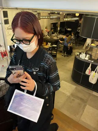 ショート カラー eri kinjoのヘアスタイル