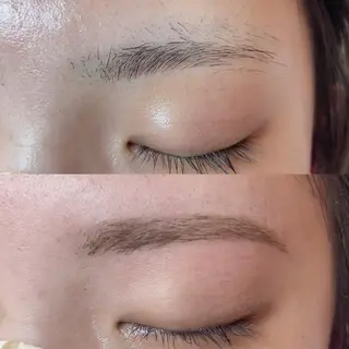 アイブロウ plume eyelashのネイルデザイン