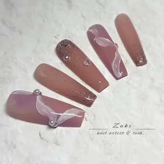 ネイル zuki🌔nail ┆堺筋本町・心斎橋のネイルデザイン