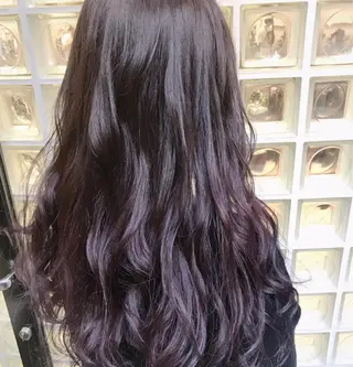 ロング カラー パーマ ヘアアレンジ メンズ 神山 昌子のヘアスタイル