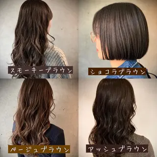 セミロング 市村 正義のヘアスタイル