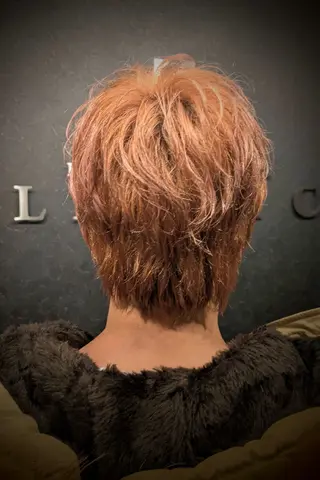 ミディアム 理容プラージュ燕三条 福井のヘアスタイル