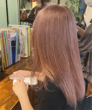 ミディアム カラー パーマ ヘアアレンジ メンズ キッズ ネイル マツエク・マツパ 🌈デザインヘア職人 Kaede🌈のヘアスタイル