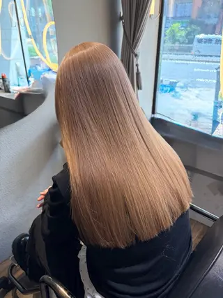 ロング カラー 田嶋 美莉愛のヘアスタイル