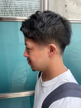 ショート メンズ 久木原 ゆりのヘアスタイル