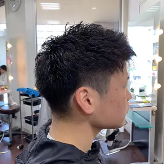 パーマ メンズ 髪質改善カラー🦋 田村のヘアスタイル