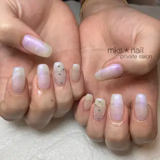 ネイル mks＊nail //  枚方長尾のネイルデザイン