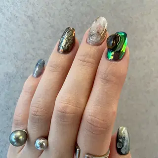 ネイル HINAKO💫 Ouja groupのネイルデザイン