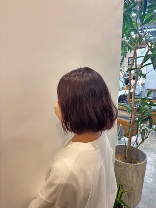 カラー さらさら縮毛矯正 得意です✨️なつみのヘアスタイル