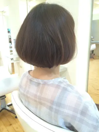 ショート ミディアム カラー タジマ ヤスヒサのヘアスタイル