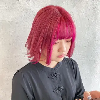 ショート カラー ヘアアレンジ 【池袋/スパイキー ショート】ⓝⓘⓜⓤのヘアスタイル