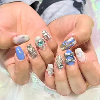 ネイル 【OKIKA】 らん🦖🌈🧡のマツエク・マツパデザイン