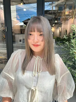 ロング 木村 陽菜のヘアスタイル