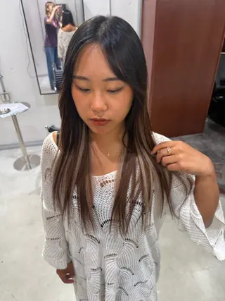 ロング 近藤 詩桜のヘアスタイル