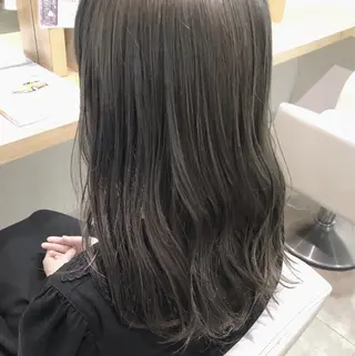 セミロング カラー 髪質改善とカラー特化 ✨Hito.nowaのヘアスタイル
