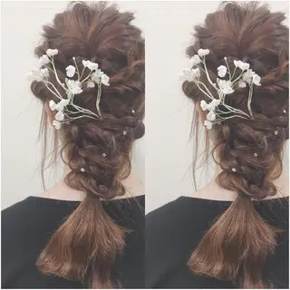 ロング ヘアアレンジ 代表🎀 ふわモテ愛 され髪🩷yumiのヘアスタイル