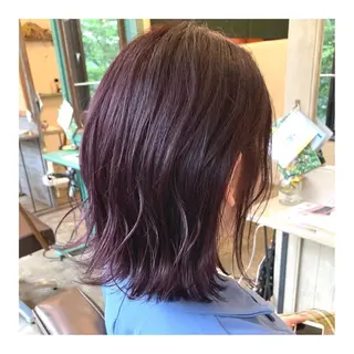 ミディアム カラー ヘアアレンジ 🌻あいり merci.🌻のヘアスタイル