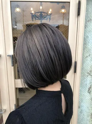 ショート カラー 鷺沼駅徒歩1分 キシタクのヘアスタイル