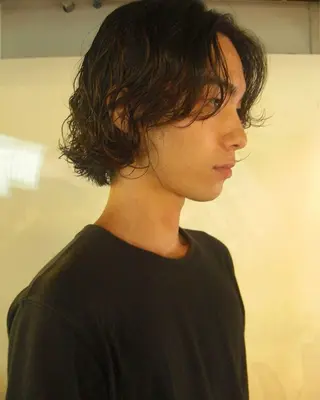 パーマ メンズ 髙橋 紗奈のヘアスタイル