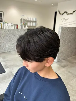 パーマ メンズ 河崎 航大のヘアスタイル