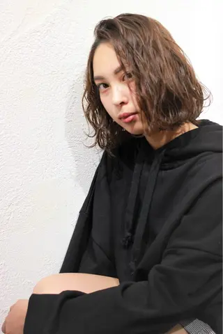 ショート 所渉/韓国レイヤー /ウルフカットのヘアスタイル