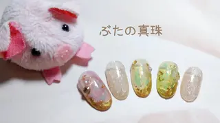 ネイル 林 珠里のネイルデザイン