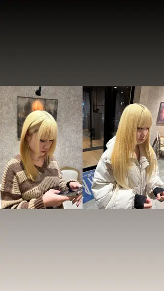 ロング Earth中野山後藤 陸沙のヘアスタイル