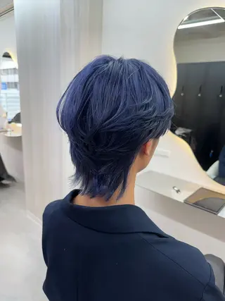 ミディアム 【メンズ特化】池袋 韓国スタイル飯塚のヘアスタイル