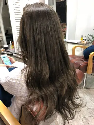 ロング カラー 髪質改善/艶髪 やまなかのヘアスタイル