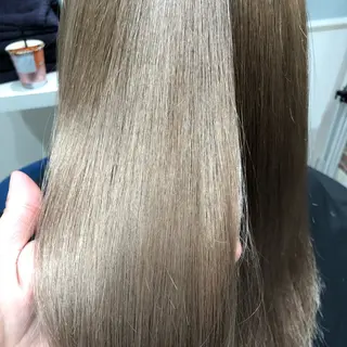 ミディアム カラー Zina/髪質改善/ 縮毛矯正/谷内昇太のヘアスタイル