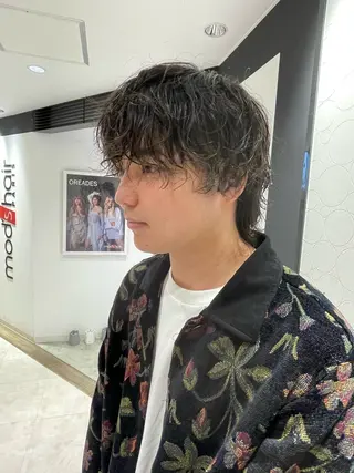 パーマ 長町/酸性ストレート /曲がる縮毛矯正のヘアスタイル