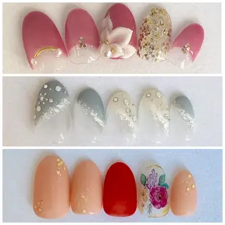 ネイル マナビス& ボワールのネイルデザイン