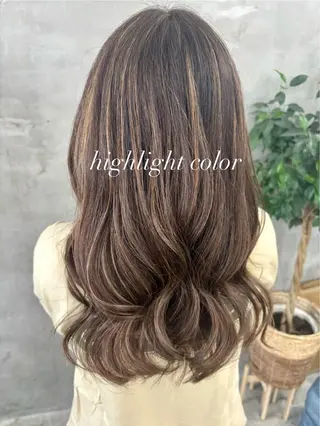 ロング カラー ✨透明感艶カラー ✨💍Yuri💍のヘアスタイル