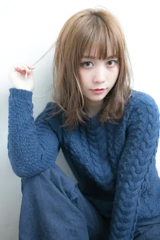 ミディアム 髪質改善 KOHのヘアスタイル