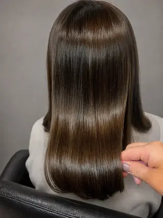 ロング カラー Meg/艶髪カラー× 髪質改善/中崎町のヘアスタイル