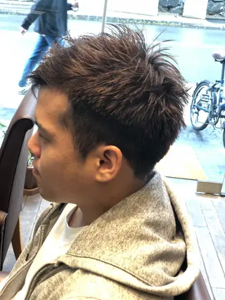 ショート メンズ 佐伯 凌太郎のヘアスタイル