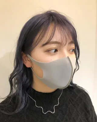 ミディアム カラー ヘアアレンジ メンズ特化✂️栗原 侑也のヘアスタイル