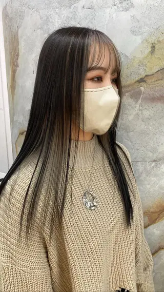 ロング 前橋 姫奈のヘアスタイル