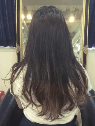 ロング カラー タナカ *歴10年以上*のヘアスタイル