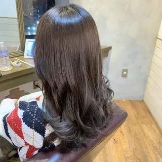 ロング カラー ✨️美髪矯正×似合わ せ艶カラー✨藤田透のヘアスタイル