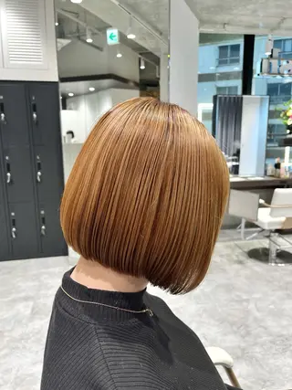 ミディアム 店舗指名No.1 吉岡　弘のヘアスタイル