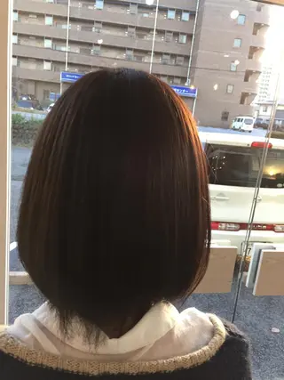 カラー 中山 ルミ子のヘアスタイル