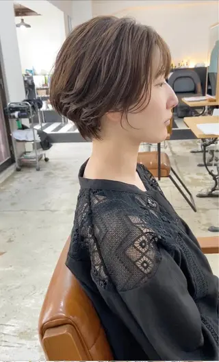 ショート カラー ショートヘア、ボブ こやさん　コヤマのヘアスタイル