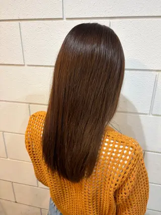 ロング カラー 土屋 梓咲のヘアスタイル