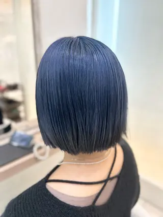 ショート カラー 縮毛矯正/髪質改善/ 艶髪ササキナツミのヘアスタイル