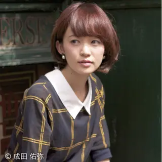 ショート 髪質改善縮毛矯正✨ ナリタユウヤのヘアスタイル