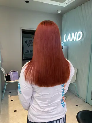 ロング カラー 🇰🇷韓流暖色ヘア 🍒saaya🍒のヘアスタイル