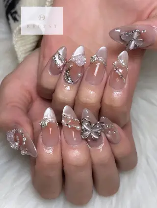 ネイル ❤️💛REBEST 京橋店のネイルデザイン